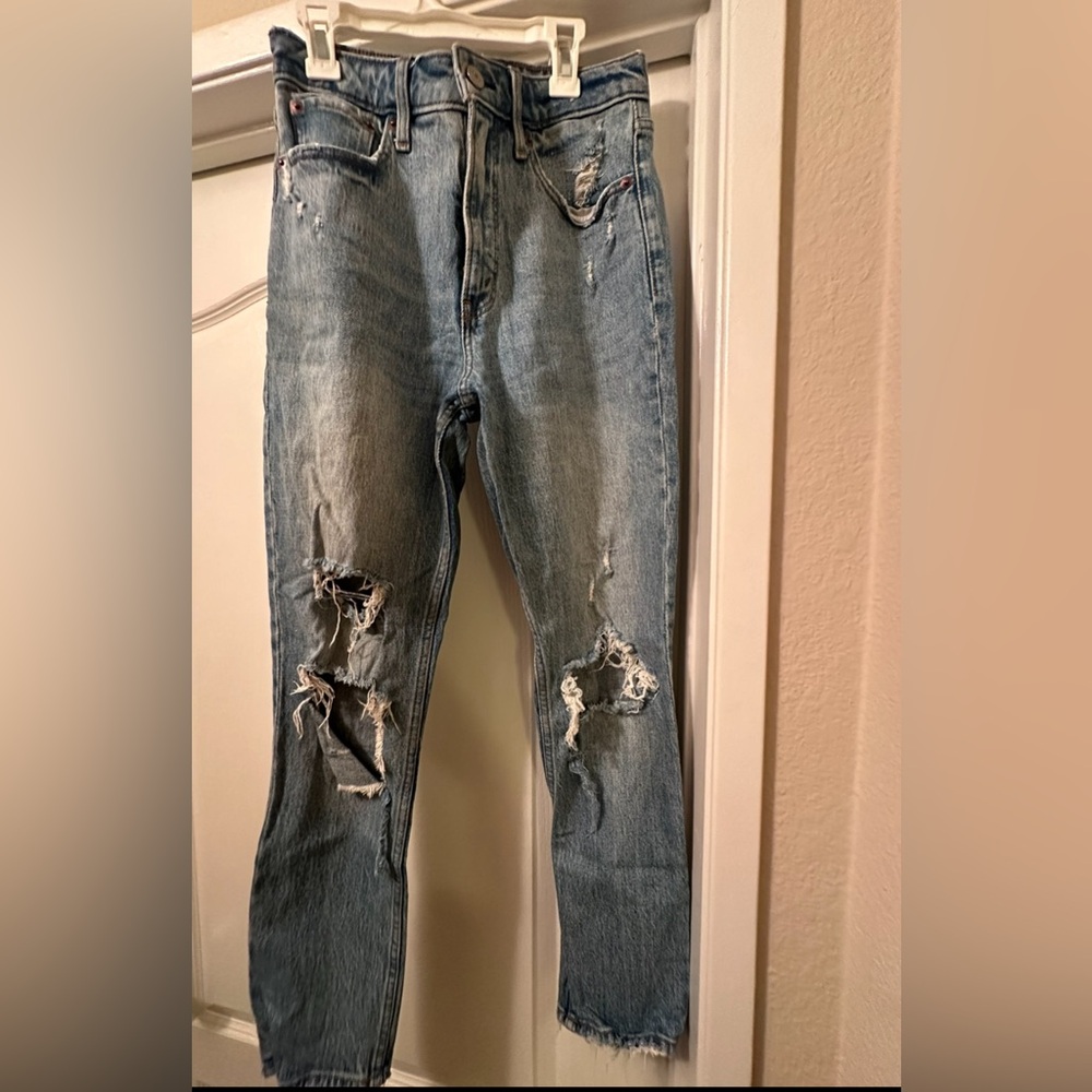The Skinny High Rise Abercrombie Jeans | Curve Love